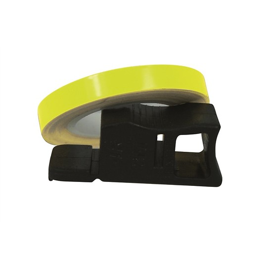 Reflective Wheel Profile Chaft Sticker Yellow Color