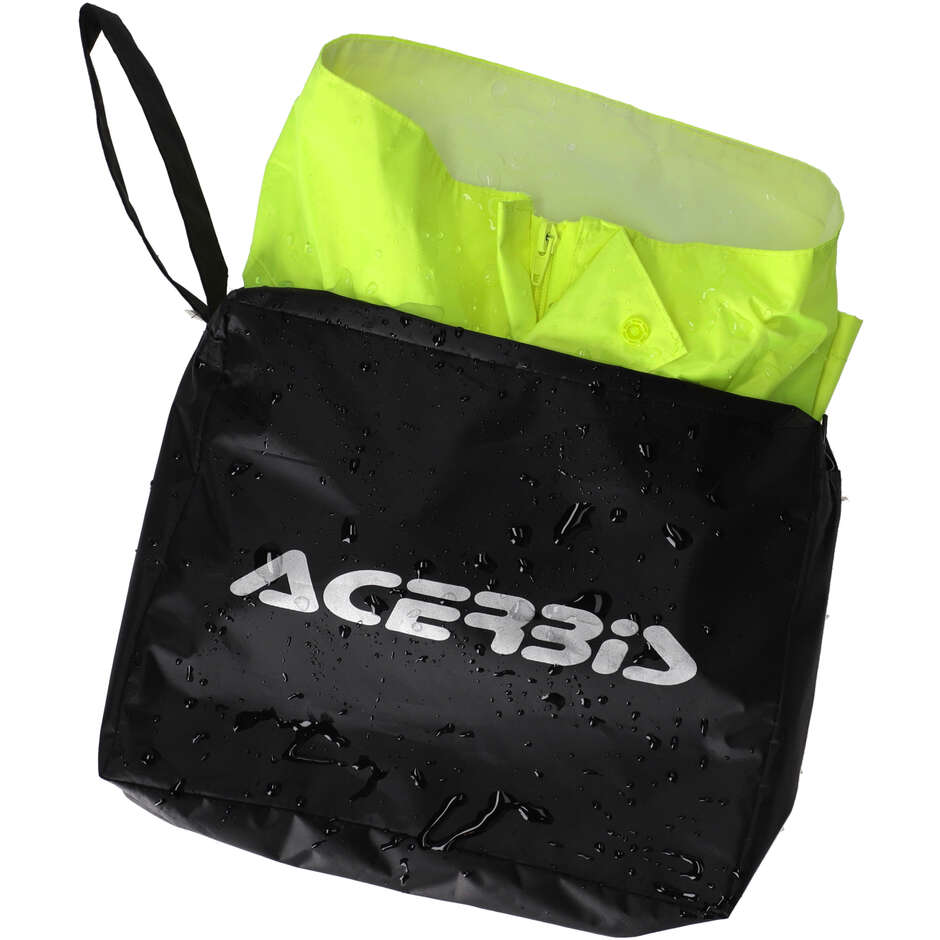 Regenanzug l Jacke + Hose Acerbis Rain Set Line Schwarz Gelb