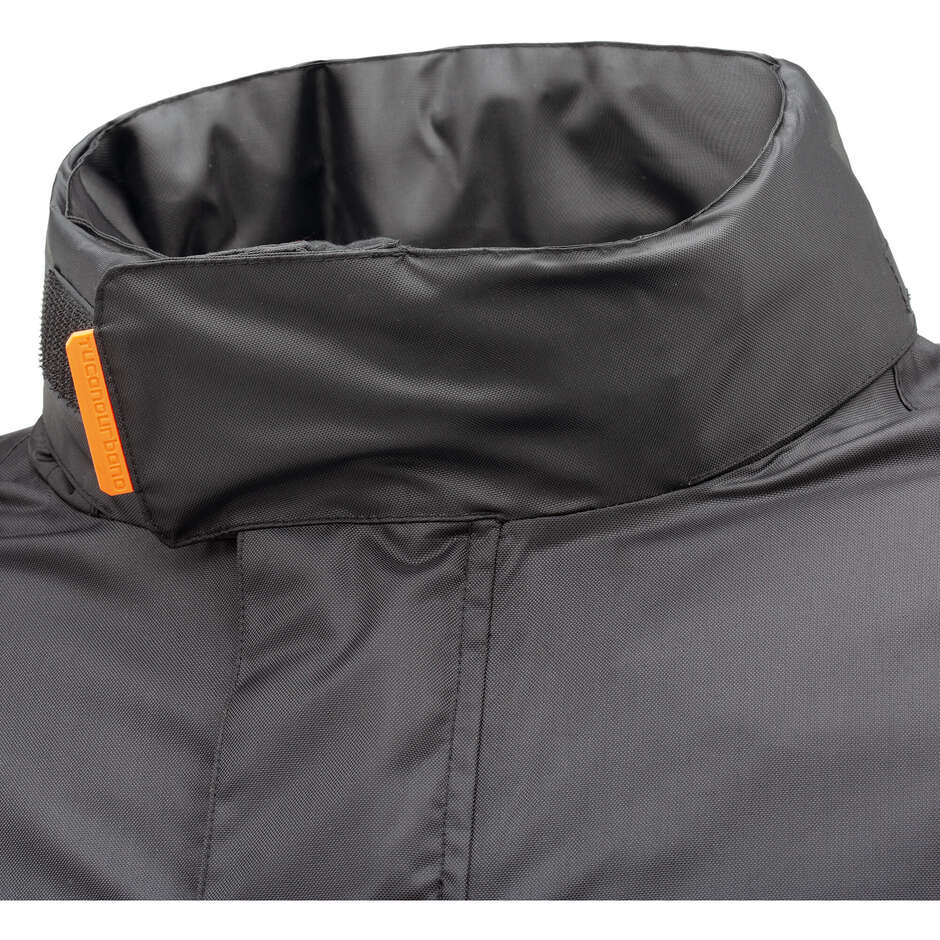 Regenfestes Jacken- und Hosenset Tucano Urbano SET DILUVIO DAY Schwarz