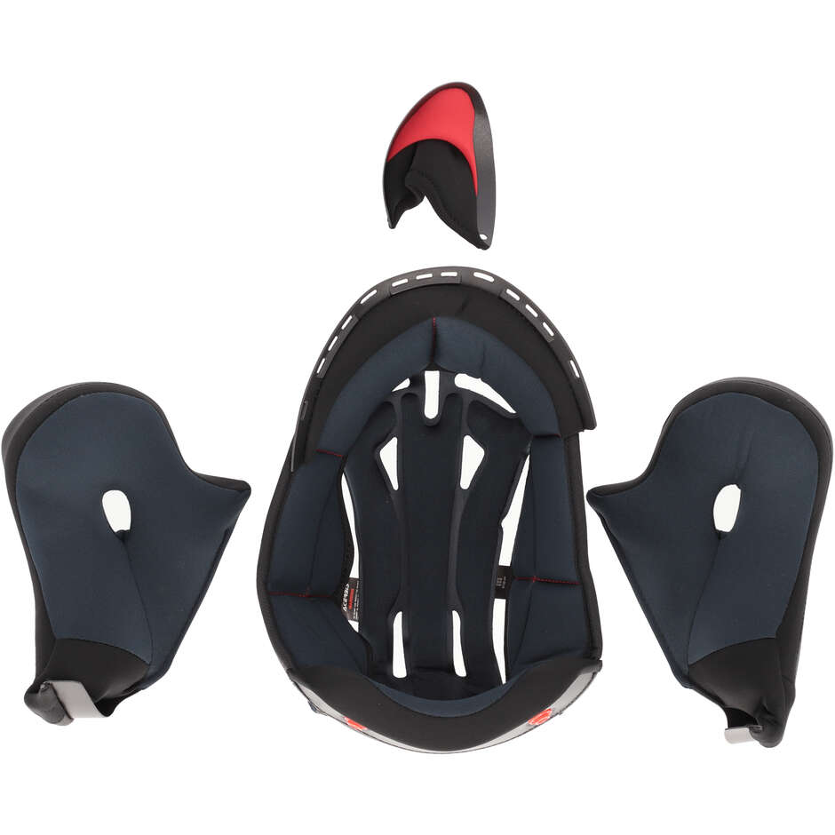 Rembourrage interne pour casque Acerbis modèle REDERWELL