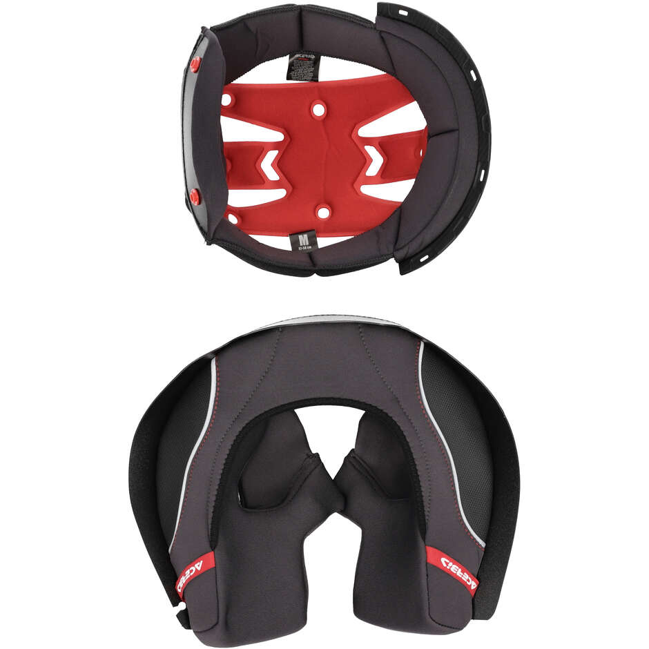 Rembourrage interne pour casque Acerbis modèle TERMAK 2206/KRAPON 2206