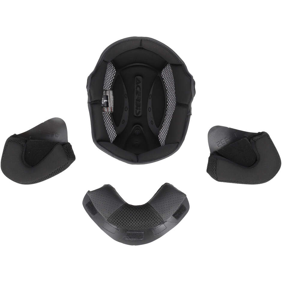 Rembourrage interne pour casque modèle Acerbis BREZZA