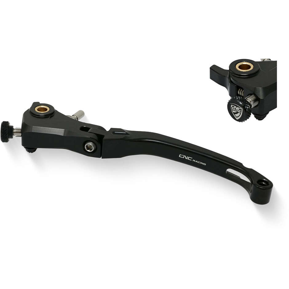 Rennkupplungshebel LCR12 - klappbar CNC Racing Schwarz
