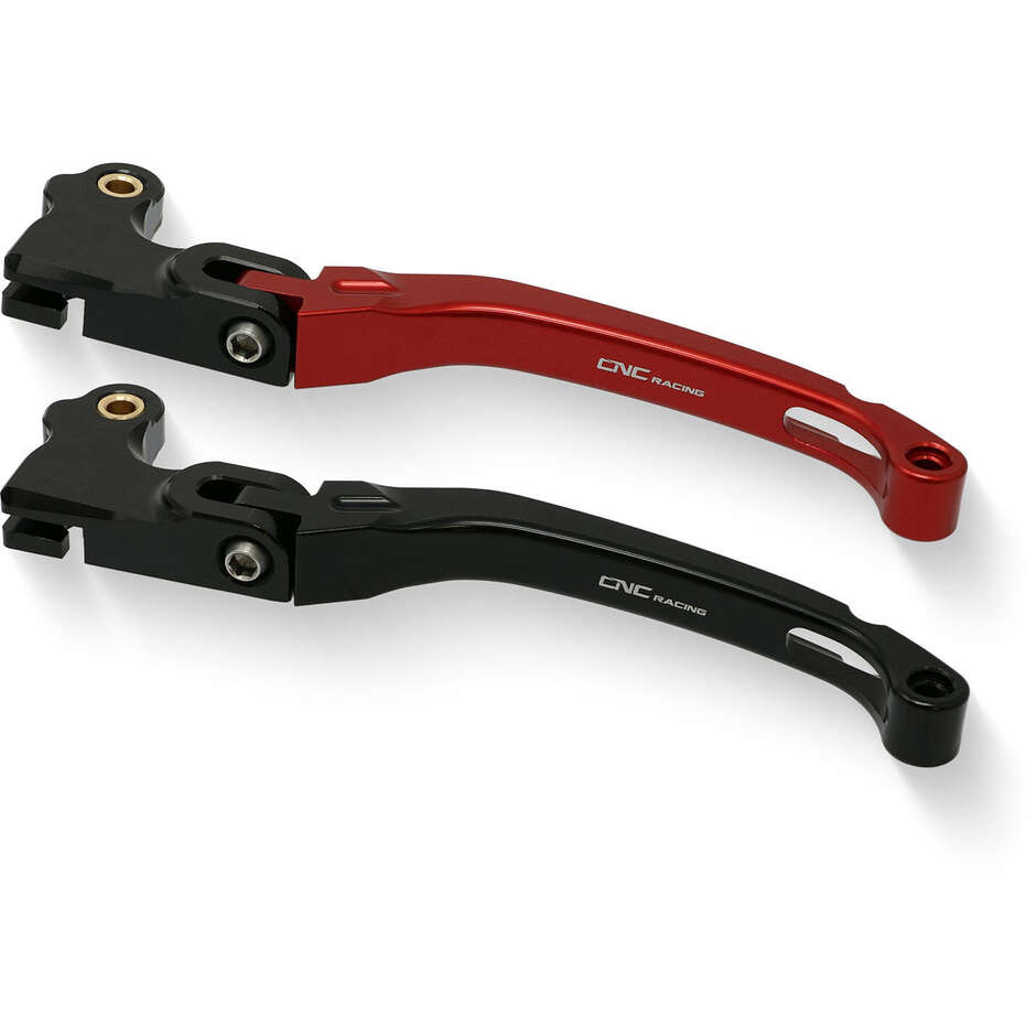 Rennkupplungshebel LCR33 - klappbar CNC Racing Rot