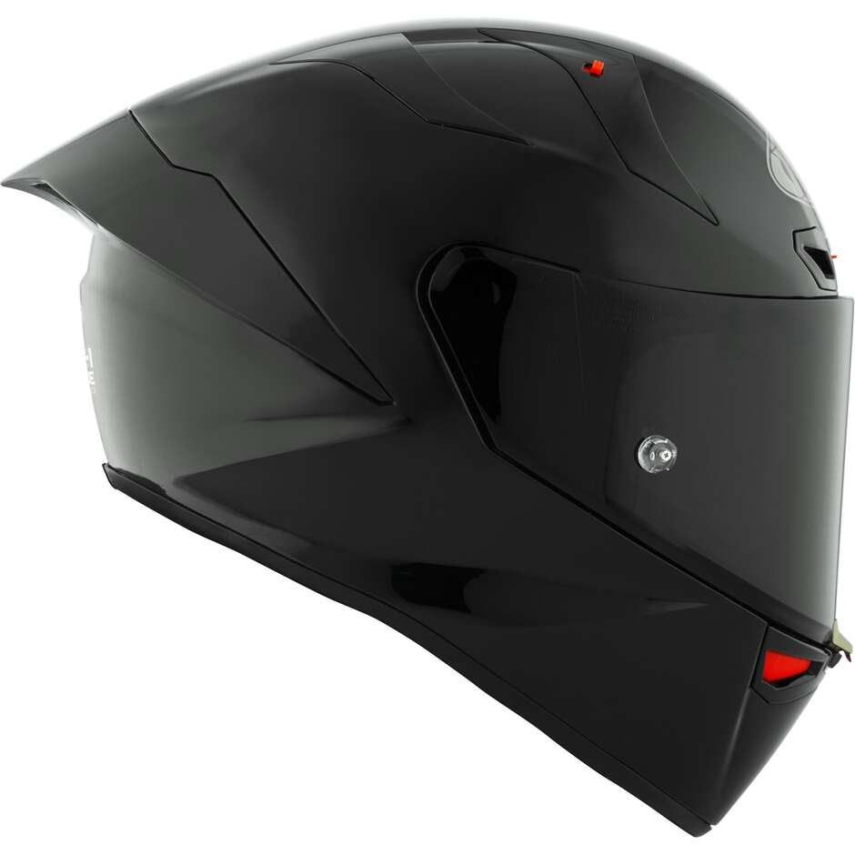 Rennmotorradhelm Kyt KX-1 RACE GP PLAIN Mattschwarz FIM
