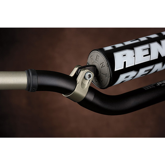 Renthal handlebars Moto Twinwall Fold RC / OEM Honda & Kawasaki Titanium