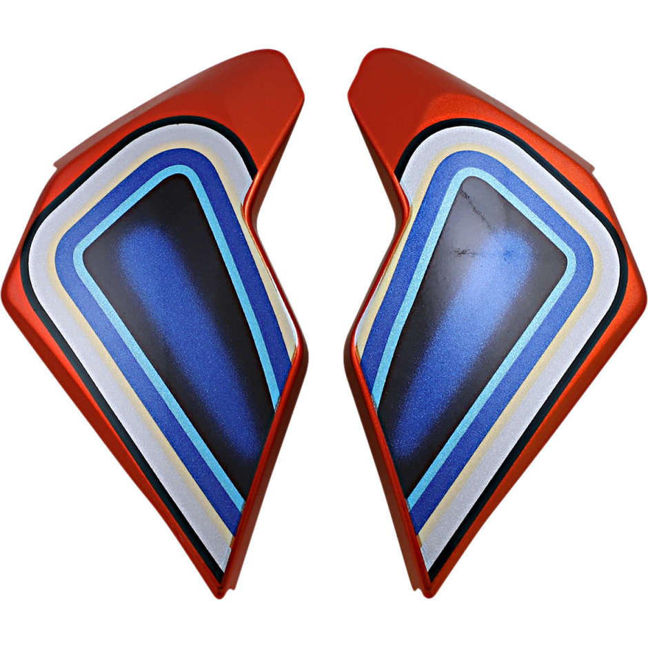 Replacement External Plates for ICON AIRFLITE EL CENTRO Blue Helmets