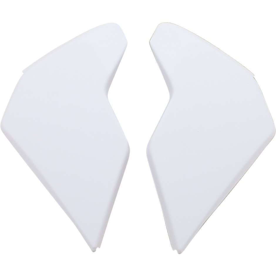 Replacement External Plates for ICON AIRFLITE RUBATONE White Helmets