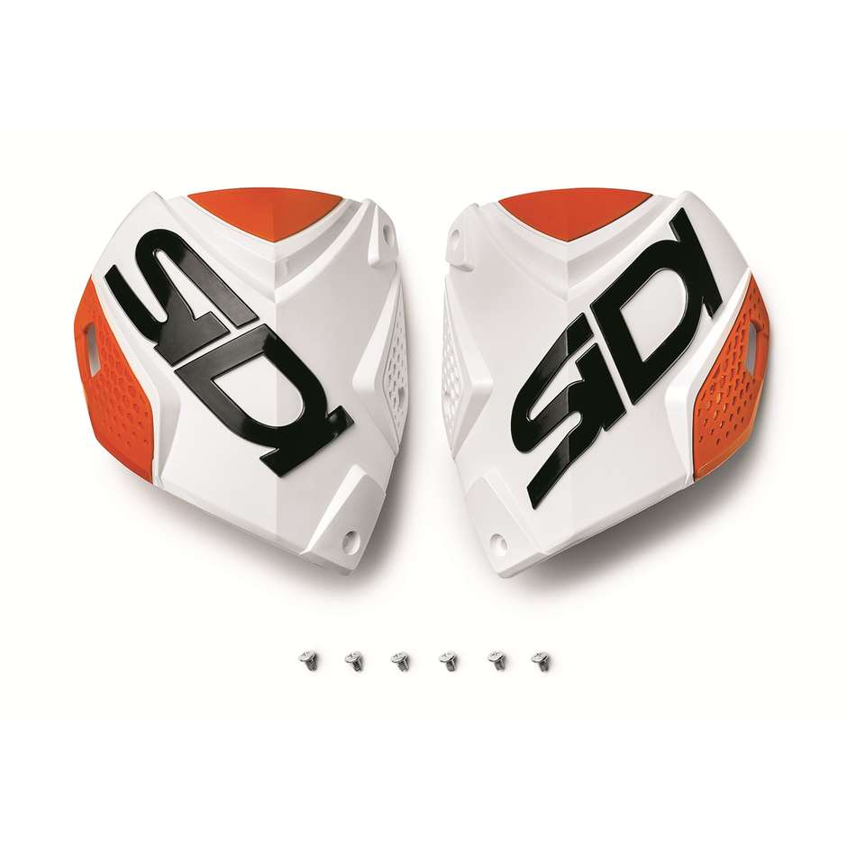Replacement Sidi 132 FRONT CF2 White Orange For Crossfire 2/2 SRS boots
