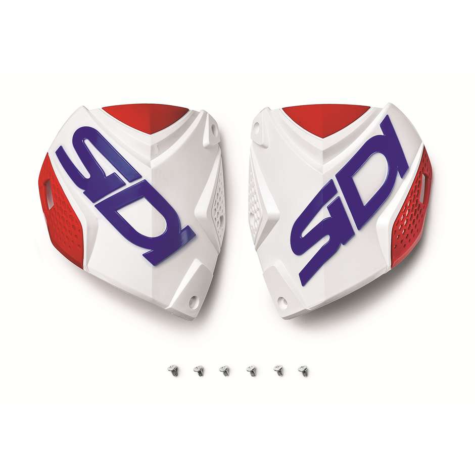 Replacement Sidi 132 FRONT CF2 White Red Blue For Crossfire 2/2 SRS boots