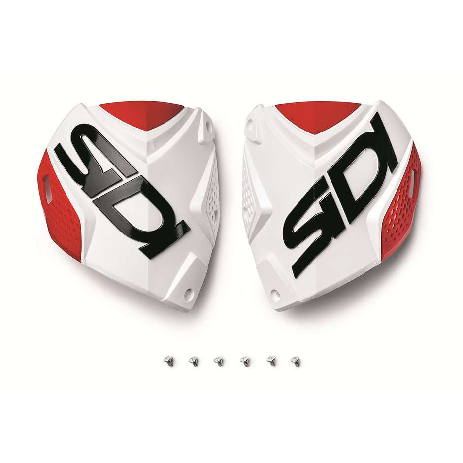 Replacement Sidi 132 FRONT CF2 White Red For Crossfire 2/2 SRS boots