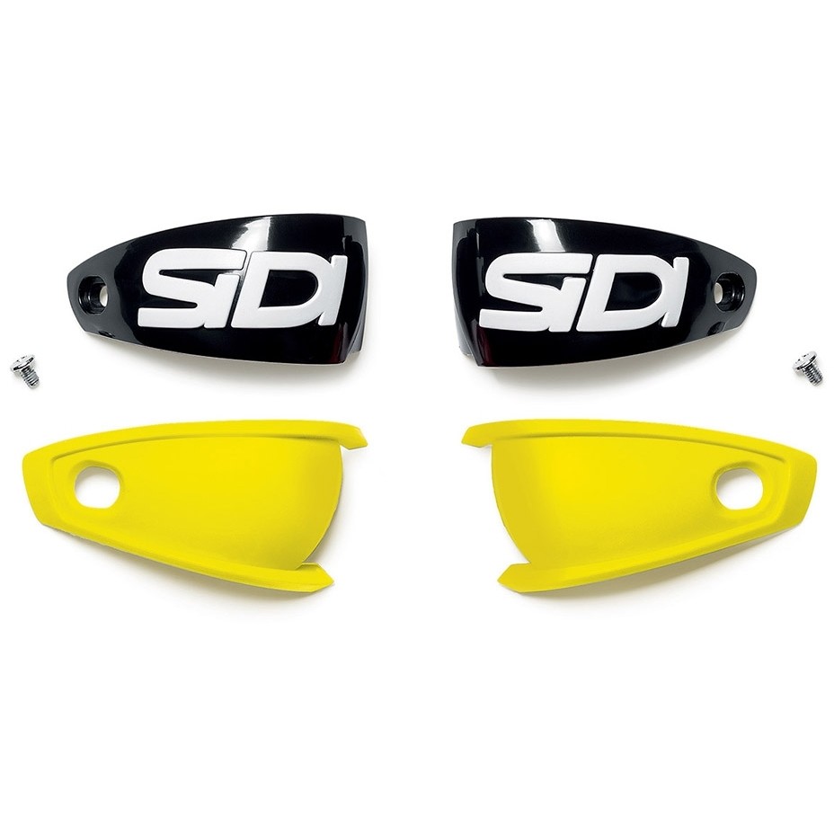 Replacement Sidi 145 ASYMMETRIC HEEL Black Yellow For Boot Mag-1