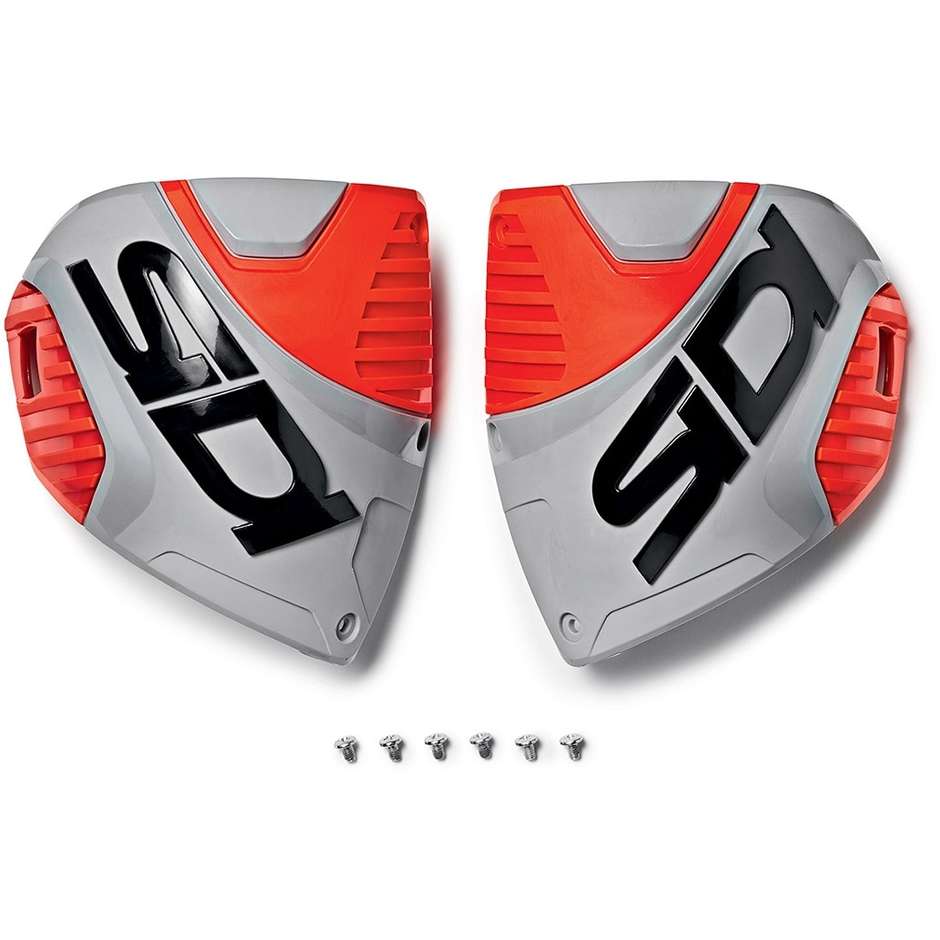 Replacement Sidi 153 FRONT CF3 Ash Red Fluo Black For CrossFire 3 / 3SRS Boots