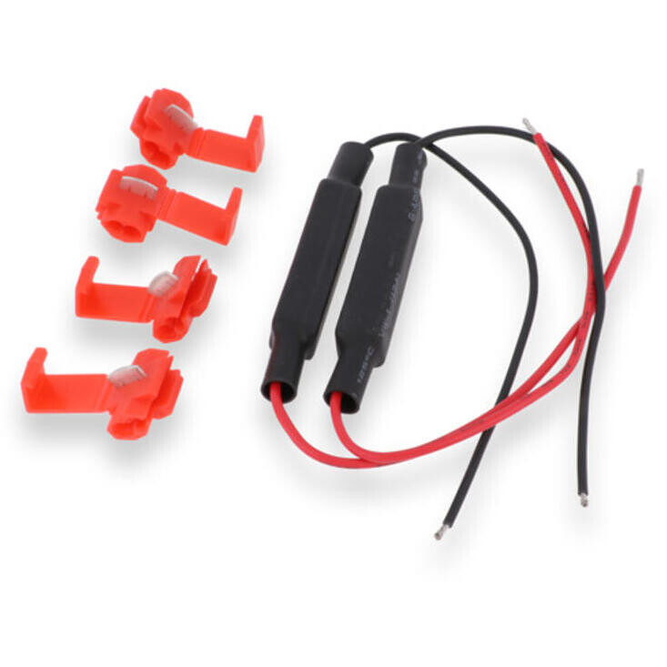 Resistenze Cablate RS010 per Frecce a Led Nero taglia unica