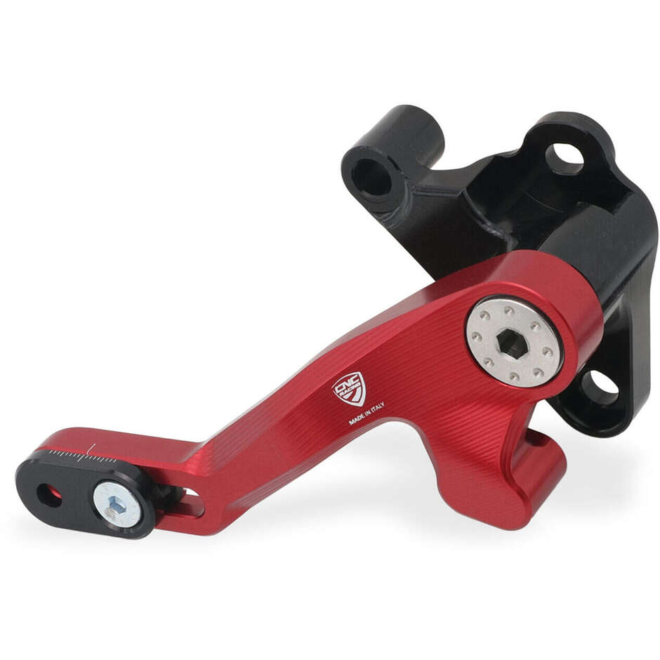 Reverse gear lever PEC07 Ducati Multistrada V4 V4S V4 Pikes Peak V4 RS V4 Rally - SLIDE CNC Racing Red