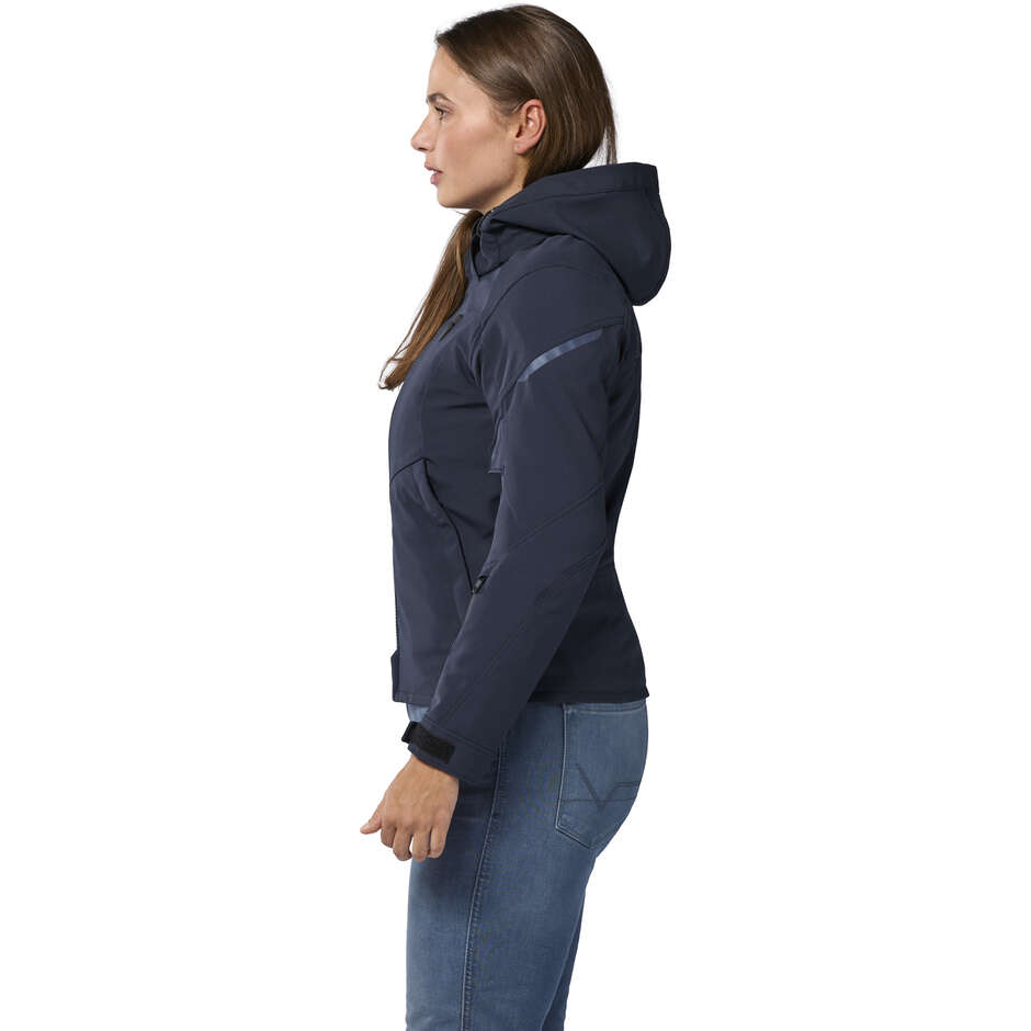 Rev'it Afterburn 2 H2O Ladies Motorcycle Jacket, Dark Blue