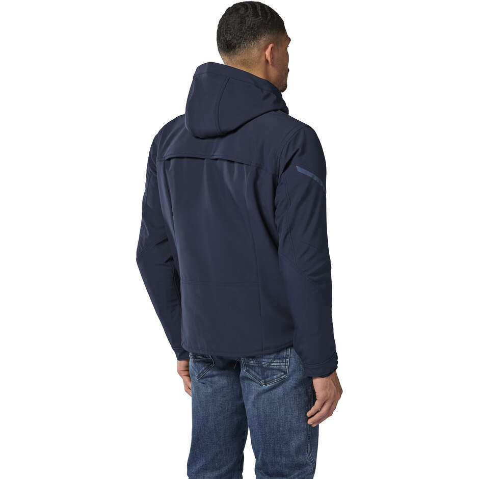 Rev'it Afterburn 2 H2O Motorcycle Jacket Dark Blue