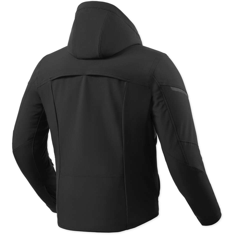 Rev'it Afterburn 2 H2O Motorradjacke Schwarz