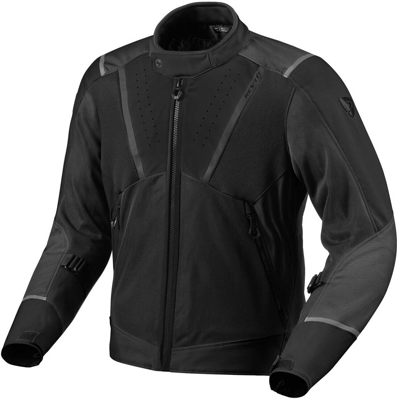 Rev'it AIRWAVE 4 Perforated Motorcycle Jacket Black For Sale Online ...