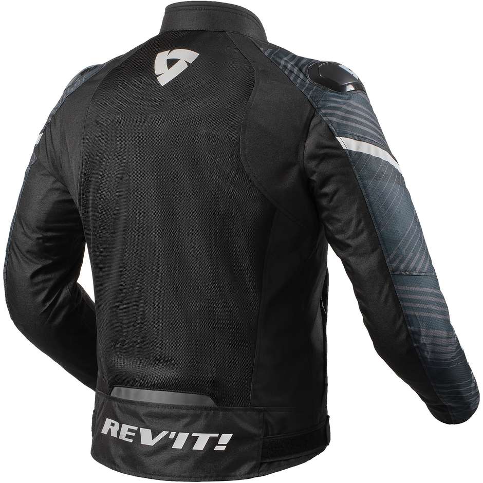 Rev'it APEX AIR Sport Motorcycle Jacket Black White