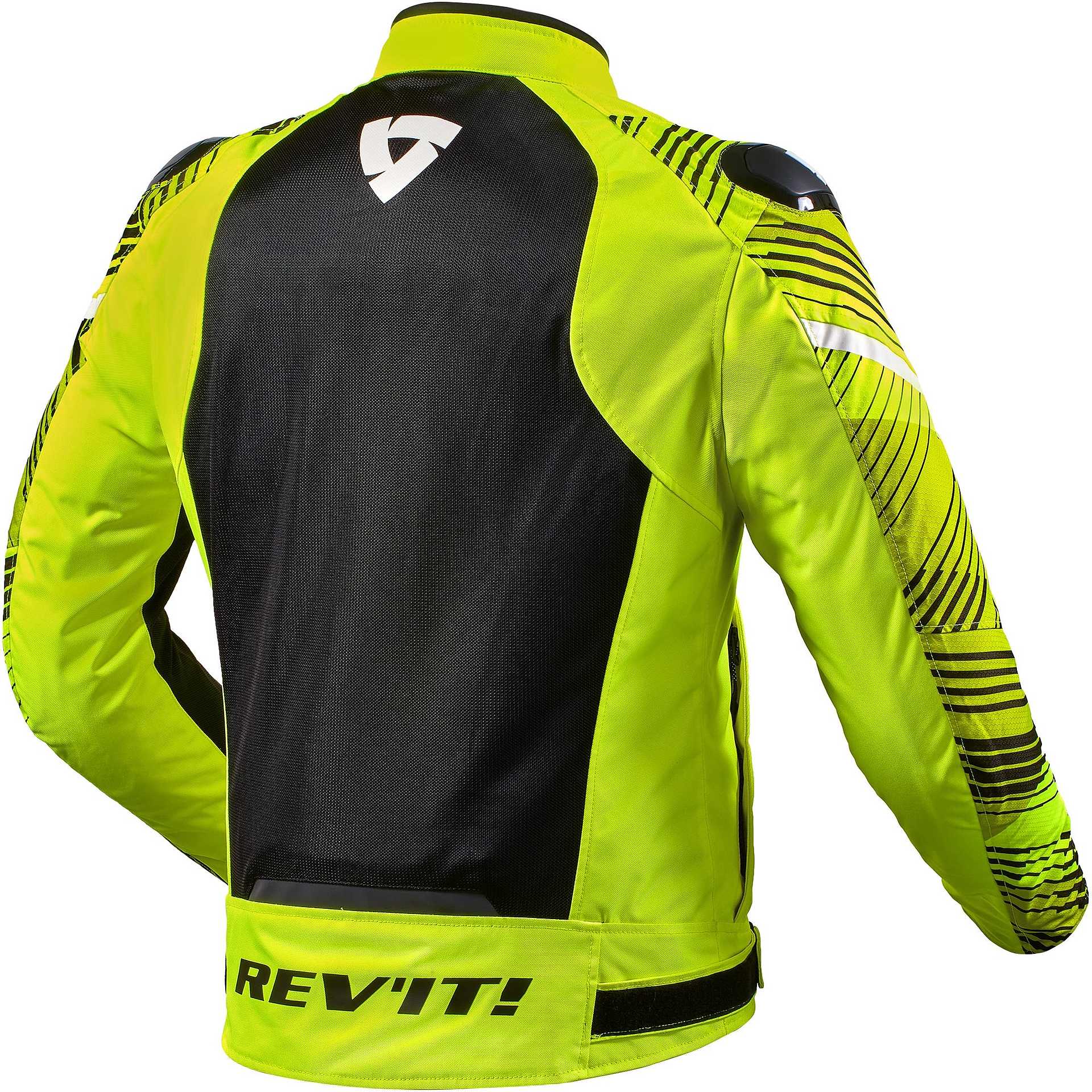 Rev'it APEX AIR Sport Motorcycle Jacket Yellow Neon Black For Sale Online 