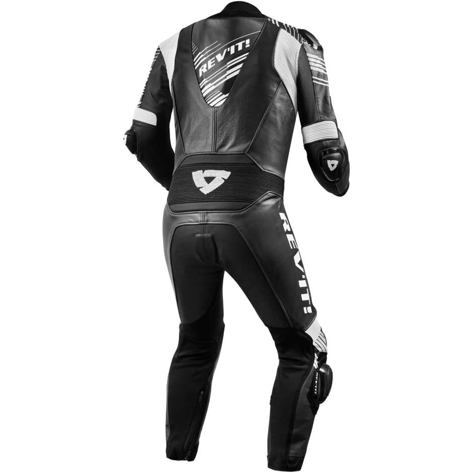 Rev'it APEX Motorcycle Suit Black White