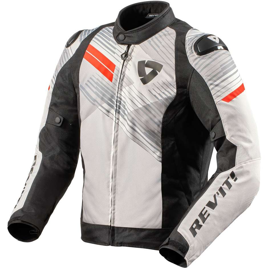 Rev'it APEX TL Sport Motorcycle Jacket White Black