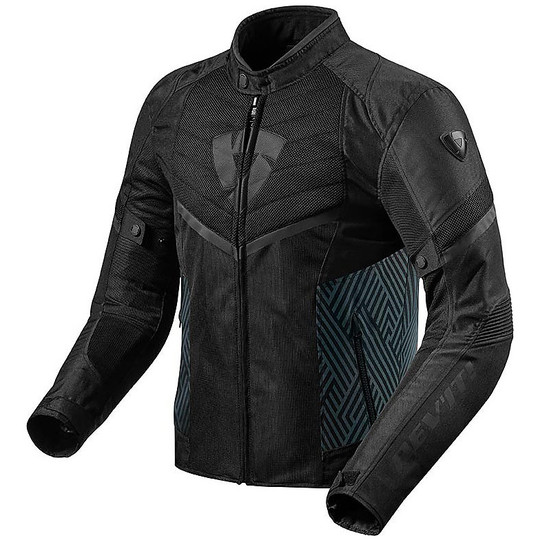 Rev'it ARC AIR Motorcycle Jacket In Perforated Fabric Black