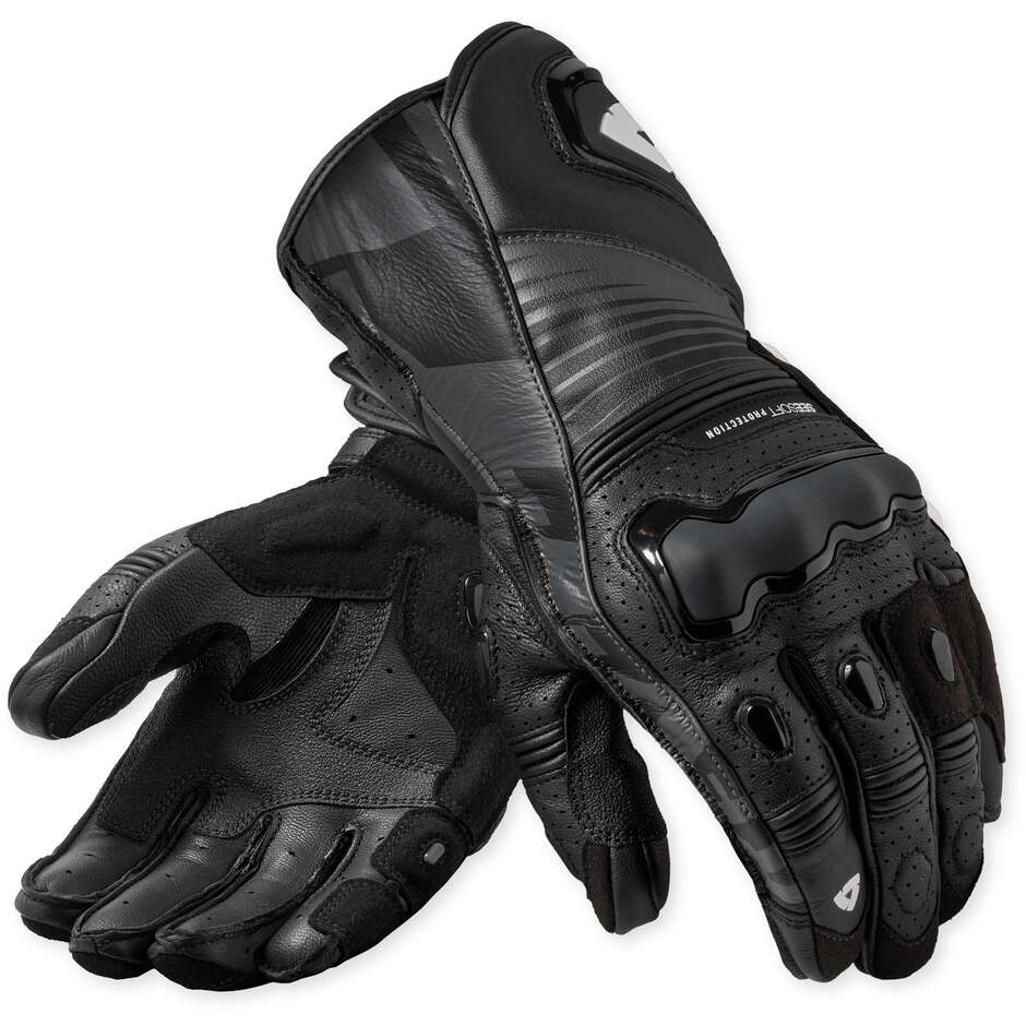 Rev'it Argon 3 Motorcycle Gloves Black