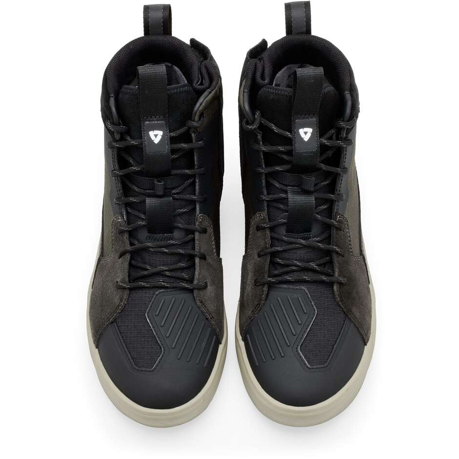 Rev'it Arrow 2 H2O Motorcycle Shoes Dark Green Brown