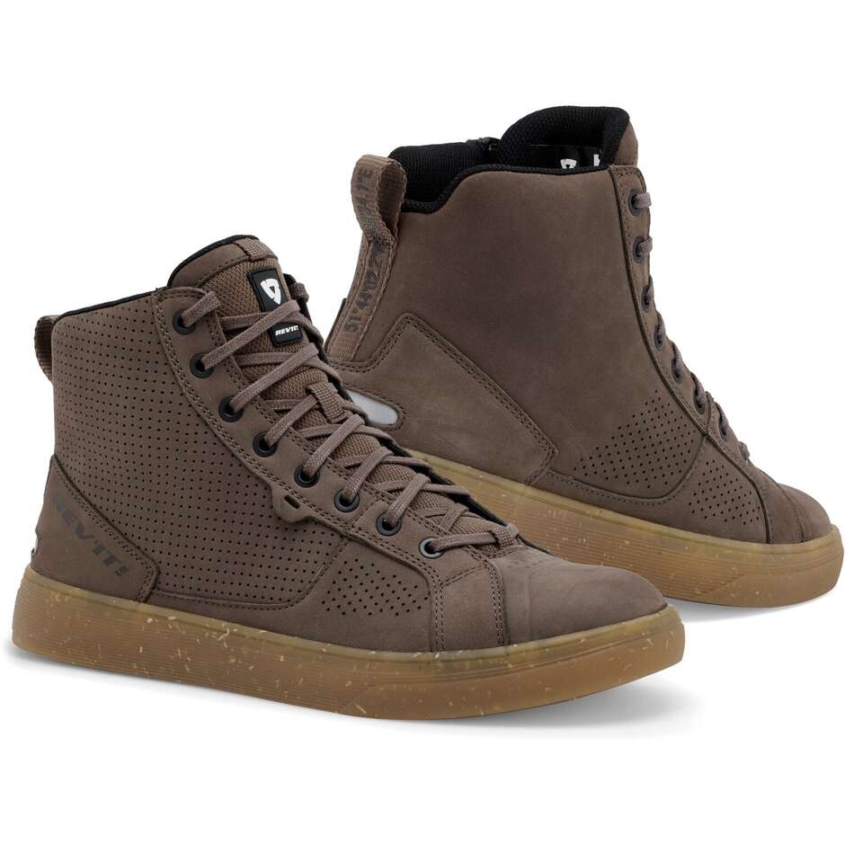 Rev'it ARROW Motorcycle Shoes Taupe Brown