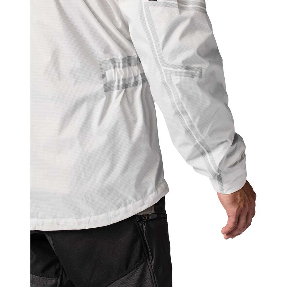 Rev'it Barrier 2 H2O Motorcycle Rain Jacket White
