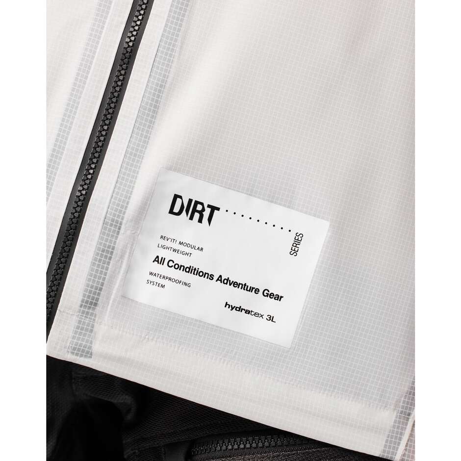 Rev'it Barrier 2 H2O Motorrad-Regenjacke Weiß