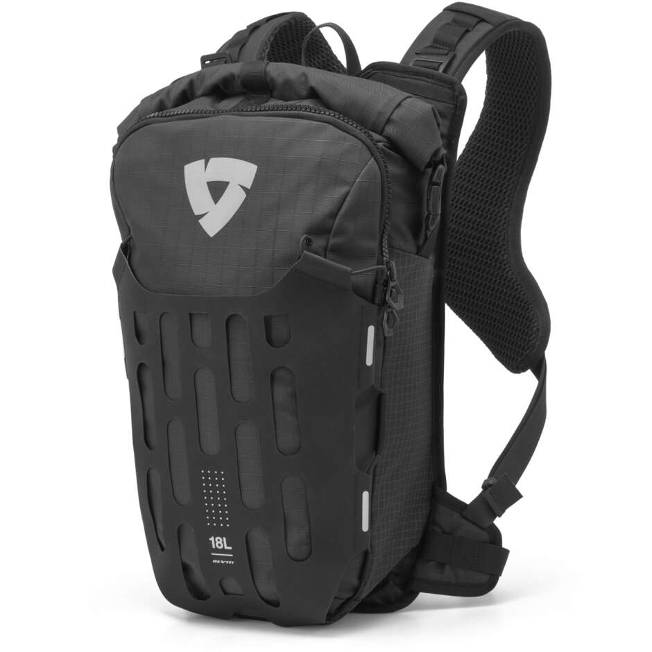 Rev'it Bauxite Motorradrucksack Grau Schwarz
