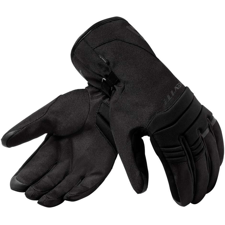 Rev'it Bornite H2O Ladies Winter Motorcycle Gloves Black