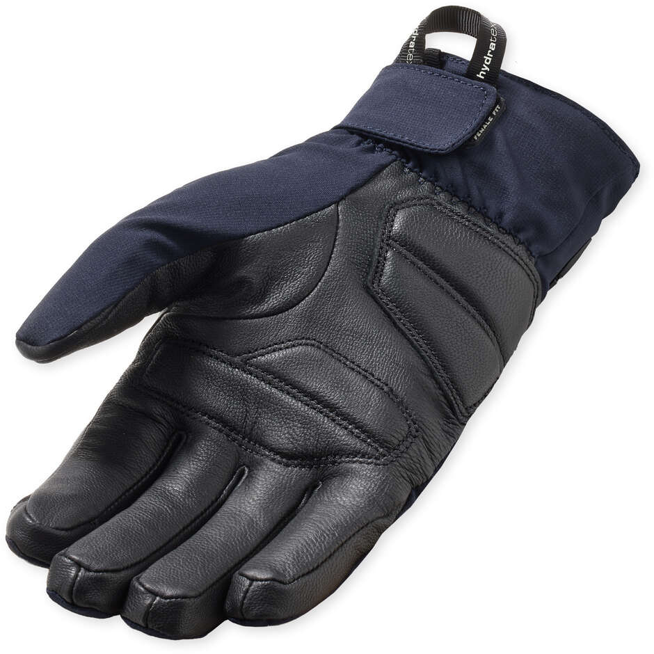 REV'IT Cassini 2 H2O Ladies Motorcycle Gloves Dark Blue Black