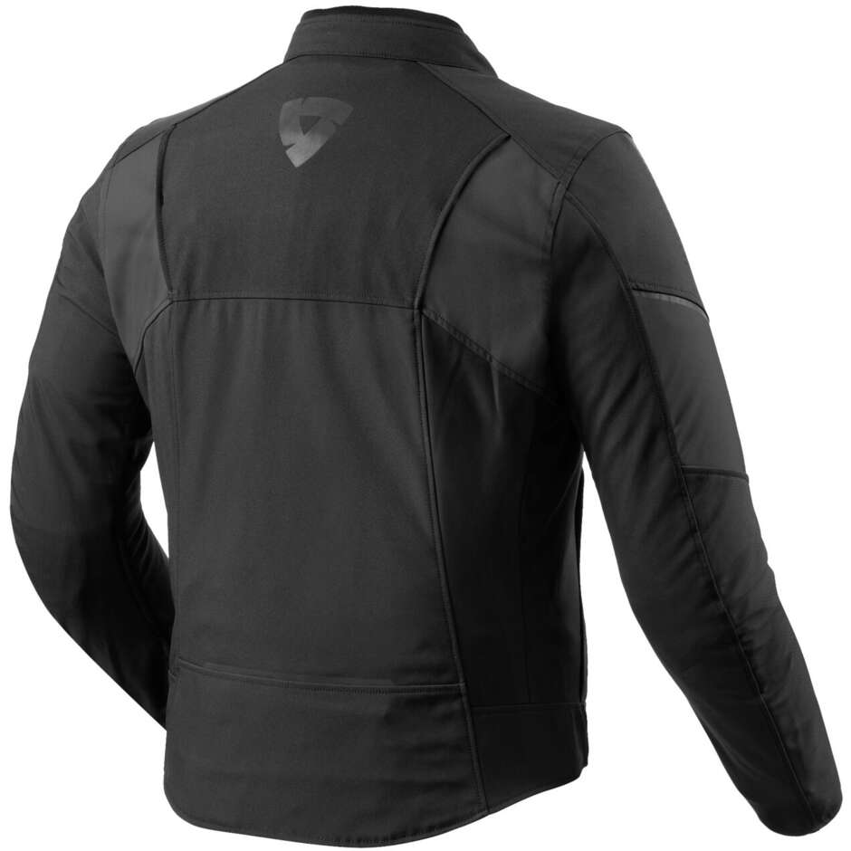 Rev'it CATALYST H2O Black Motorcycle Fabric Jacket