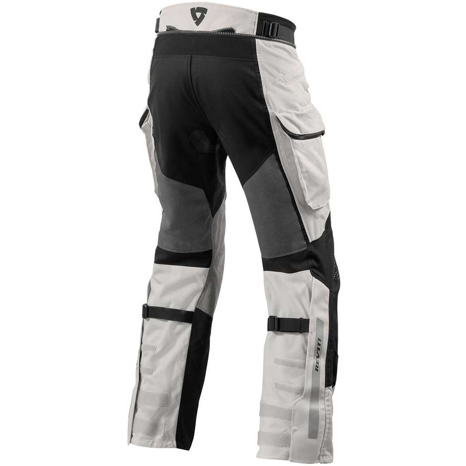 Rev'it CAYENNE 2 Summer Motorcycle Pants Elongated Silver