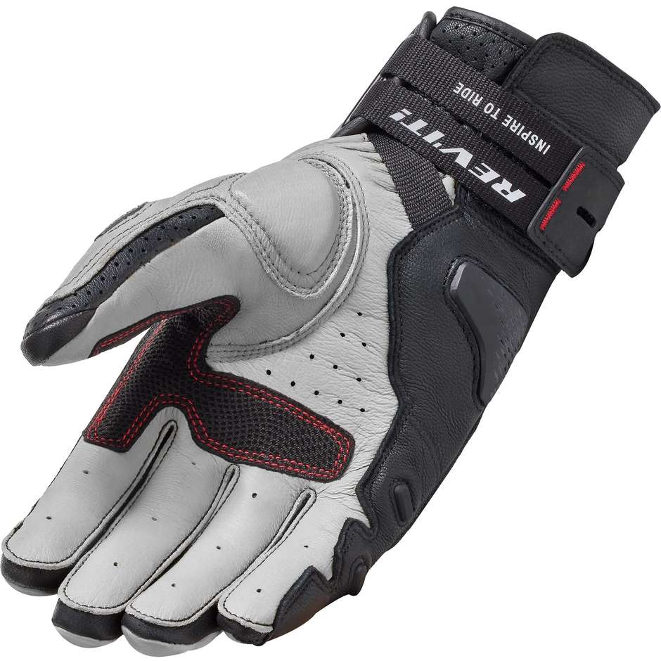 Rev'it CAYENNE 2 Touring Motorcycle Gloves Black Silver