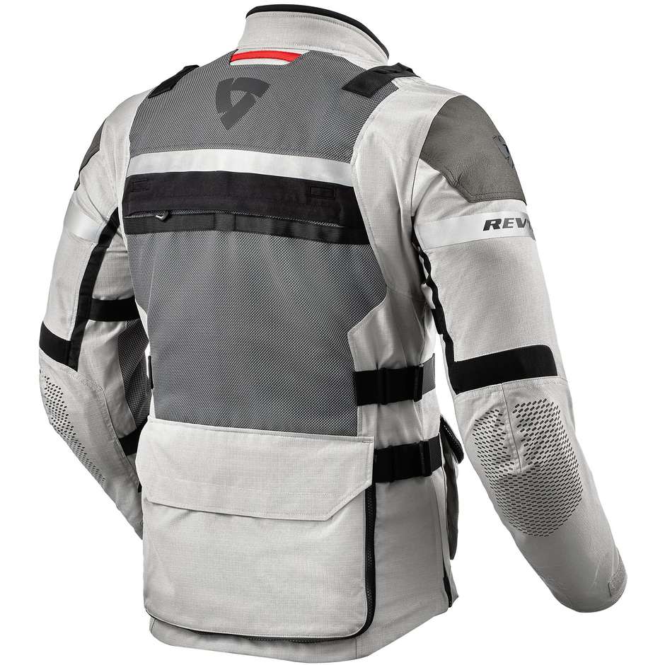 Rev'it CAYENNE 2 Ventilated Touring Motorcycle Jacket Silver