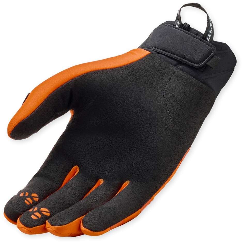 Rev'it Coast Orange Motorcycle Gloves
