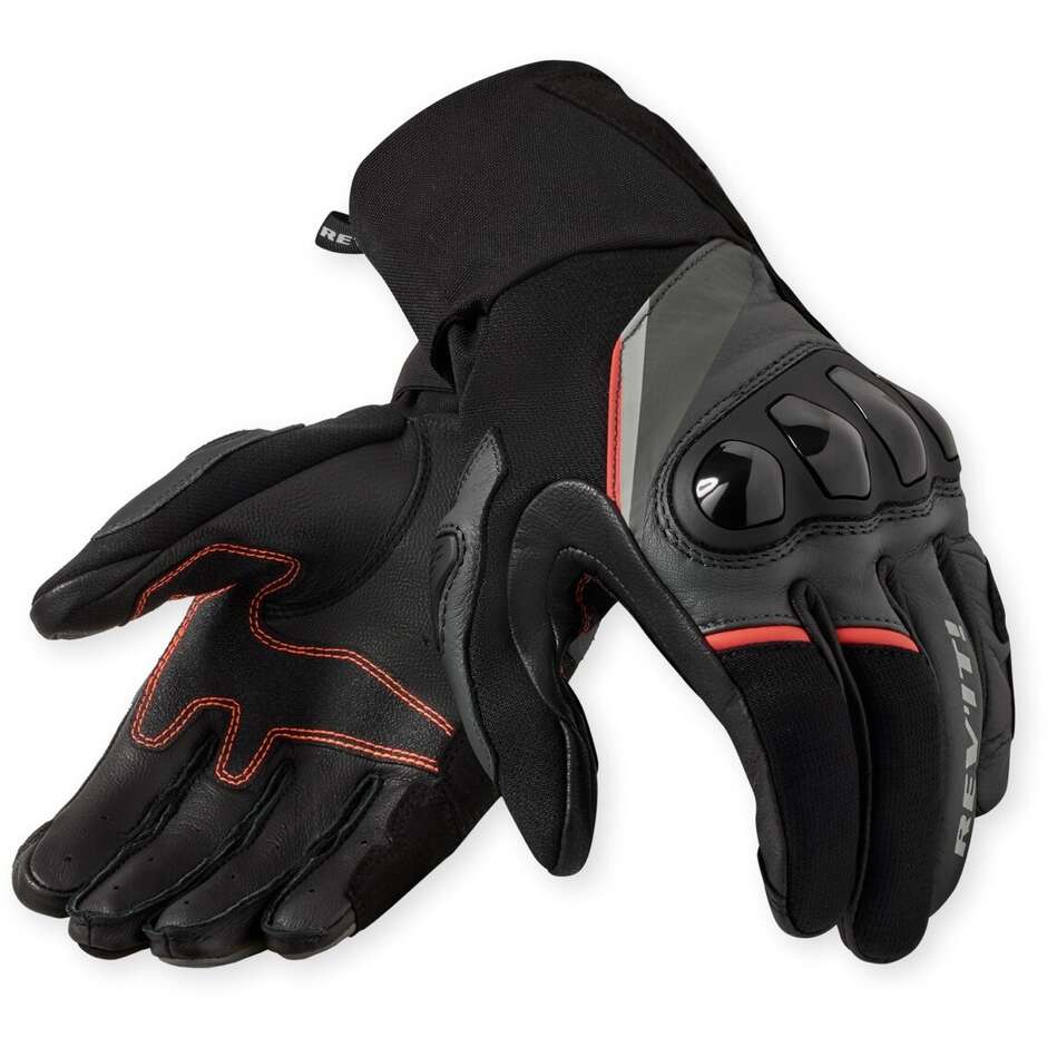 Rev'it Combustion Motorradhandschuhe Schwarz Anthrazit