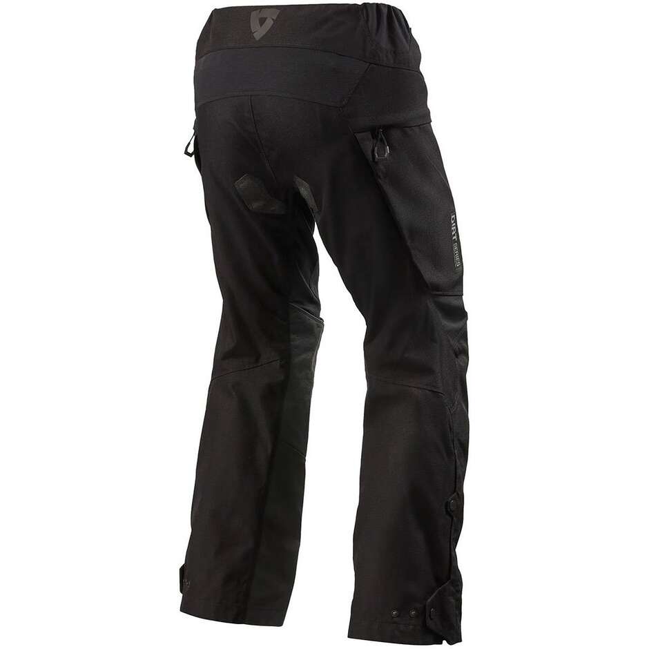 Rev'it Continent 2 Motorcycle Pants Anthracite Black Short