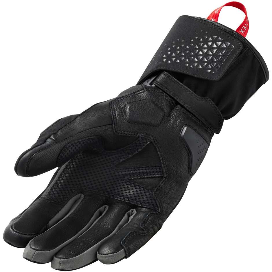 Rev'it CONTRAST GTX Touring Motorcycle Gloves Black Gray