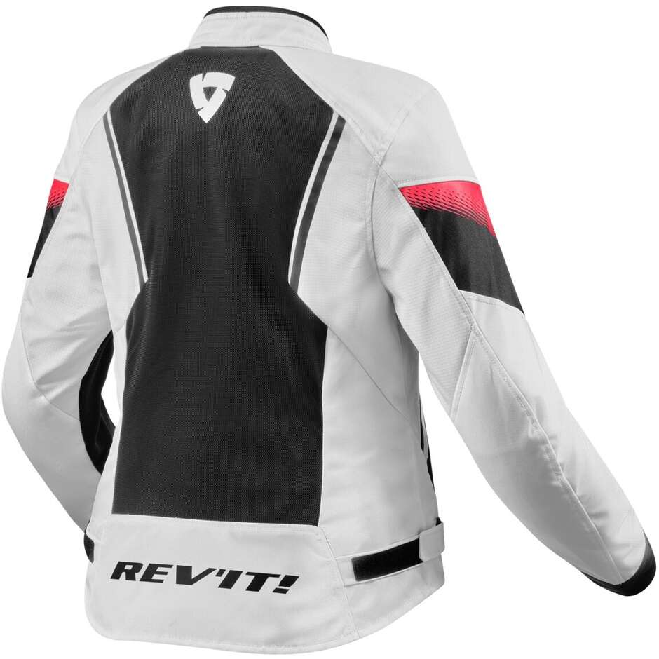 Rev'it CONTROL AIR H2O LADIES Damen Motorradjacke Weiß Schwarz