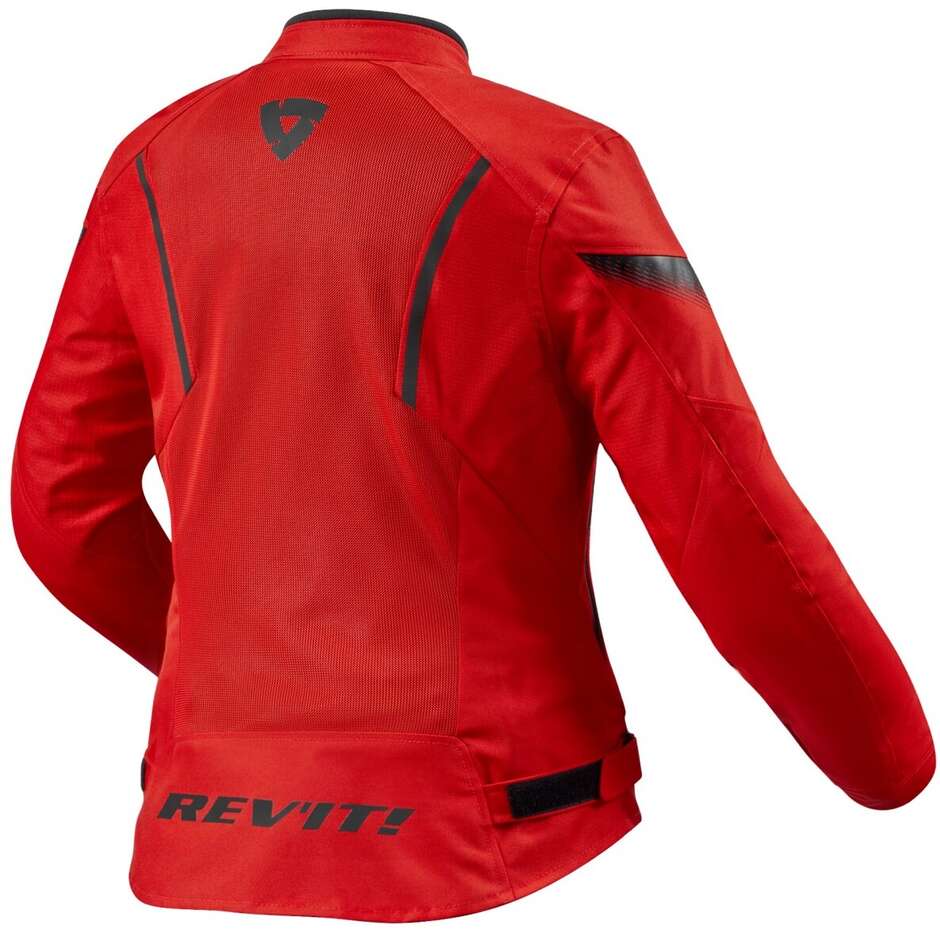 Rev'it CONTROL AIR H2O LADIES Women's Motorcycle Jacket Red Black