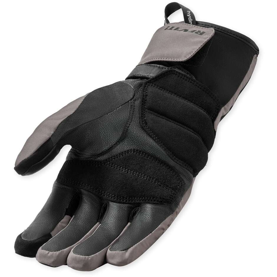 Rev'it Convergent H2O Motorcycle Gloves Grey Black