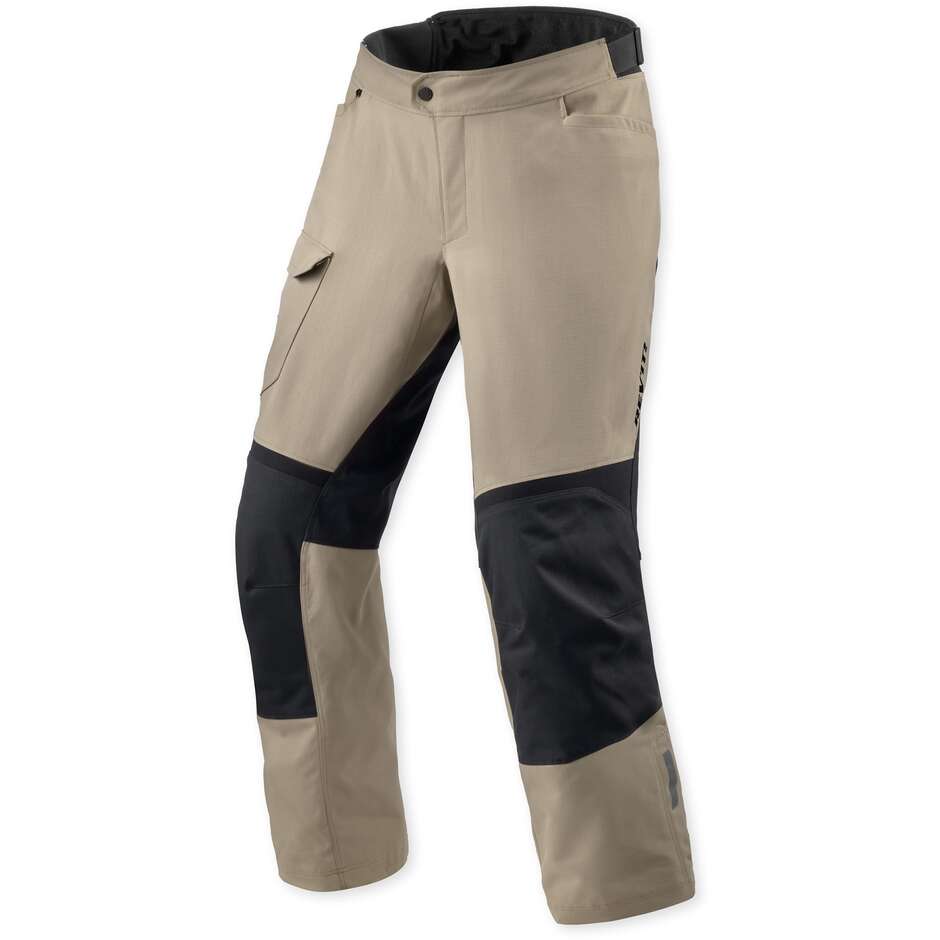 Rev'it Convergent H2O Motorcycle Pants Sand Black Short
