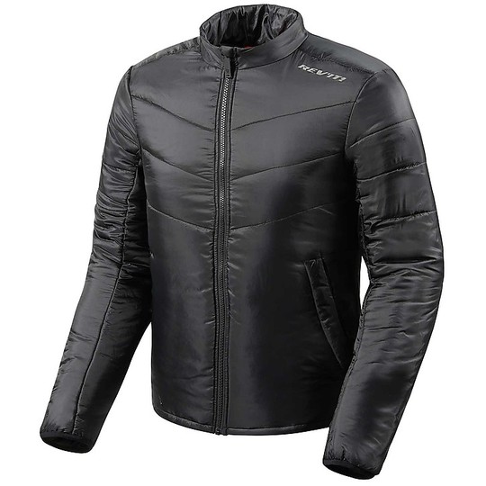 Rev'it CORE Black Motorcycle Jacket Winter Quilt