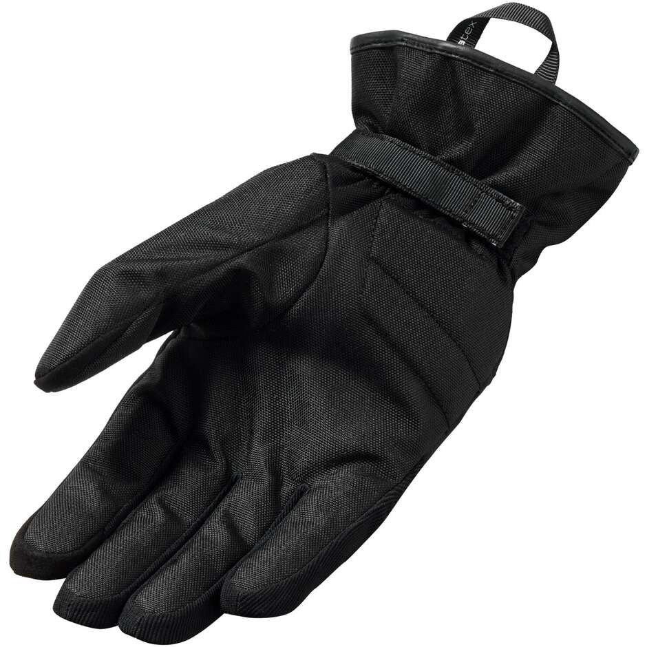 Rev'it CROYDON H2O Fabric Motorcycle Gloves Black